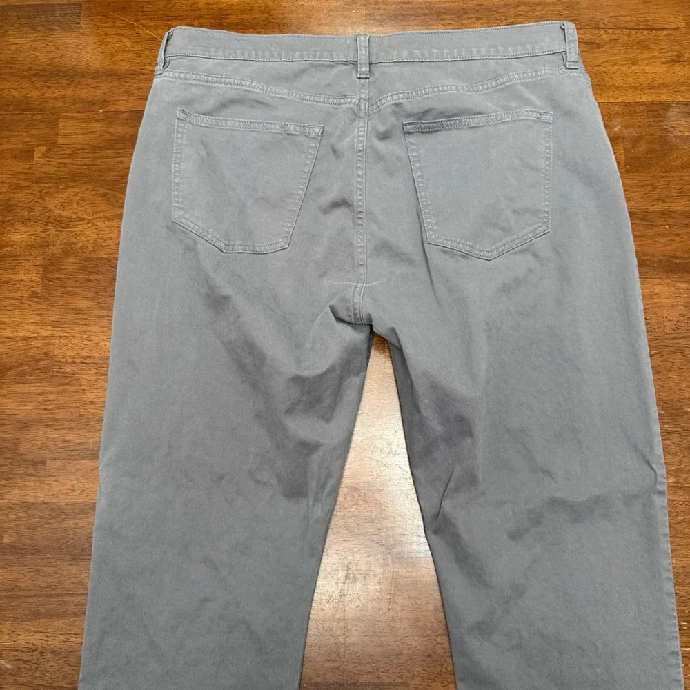 Flint and Tinder 365 5 Pocket Pant Mens 36x34 Gray Slim Fit Stretch Twill Chino